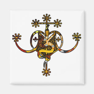 Imán Earl Marie Laveau Veve Sigil