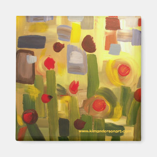 Imán Early Garden Magnet www.kimandersonart.com