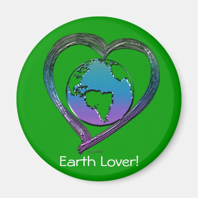 Imán EARTH LOVER Series (Frente)