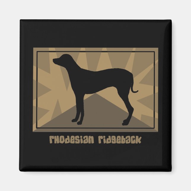 Imán Earthy Rhodesian Ridgeback (Frente)