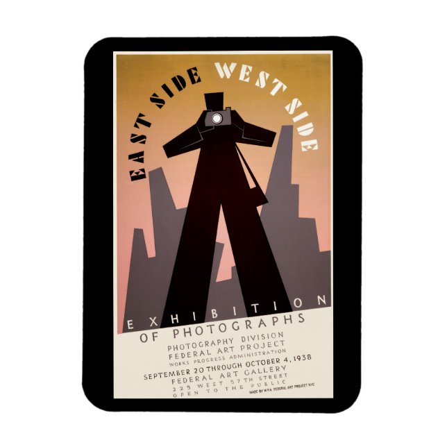 Imán East Side ~ West Side (Vertical)