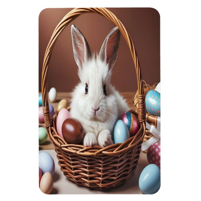 Imán Easter Bunny Chocolate Egg (Vertical)