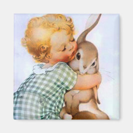 Imán Easter Bunny Hug Magnet