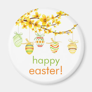 Imán Easter Eggs, Forsythia Branch Magnet