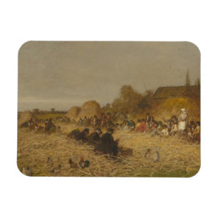 Imán Eastman Johnson - Husking Bee, Isla de Nantucket