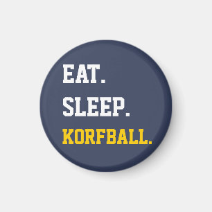 Imán Eat Sleep Korfball