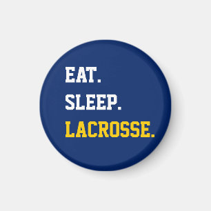Imán Eat Sleep Lacrosse