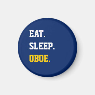 Imán Eat Sleep Oboe