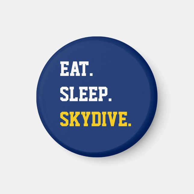 Imán Eat Sleep Skydive (Frente)