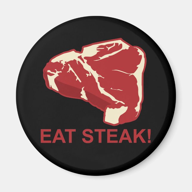 Imán Eat STeak (Frente)