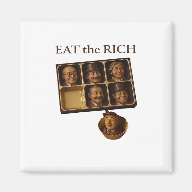 Imán Eat The Rich Classic (Frente)