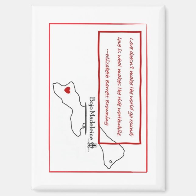 Imán EBB Love Island Bojo Magnet (Anverso)