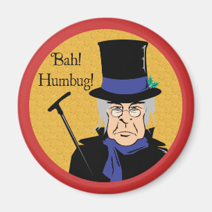 Imán ¡Ebenezer Scrooge Bah! ¡Humbug!