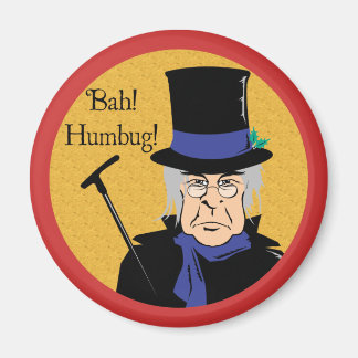 Imán ¡Ebenezer Scrooge Bah! ¡Humbug!