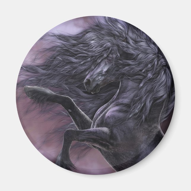 Imán Ebony Fire Magnet (Frente)
