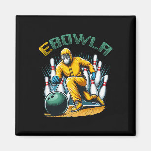 Imán Ebowla Funny Bowling Player Ebowla Bowler Bowler