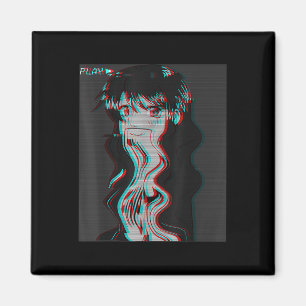 Imán Eboy Egir, Chica de anime triste estético de vapor