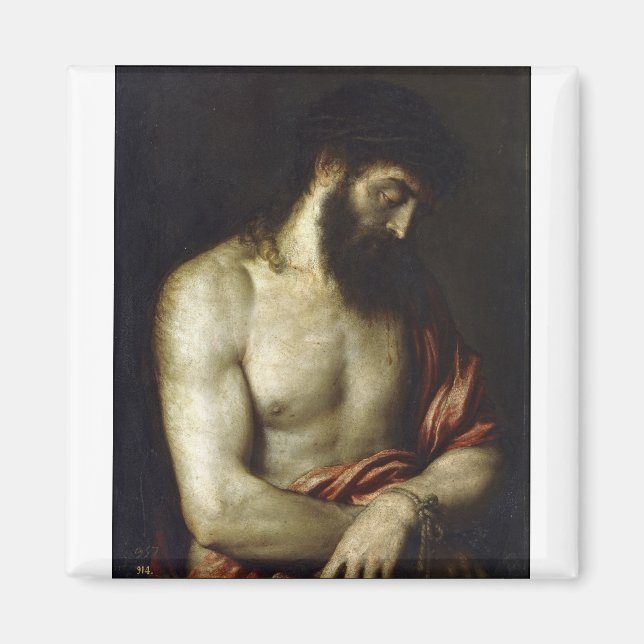 Imán Ecce Homo - Tiziano - 1547 (Frente)