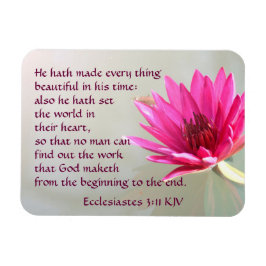 Imán Ecclesiastes 3:11 Todo lo hermoso en su tiempo