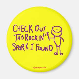 Imán Echa Un Vistazo A Esta Espora De Rockin Que Encont