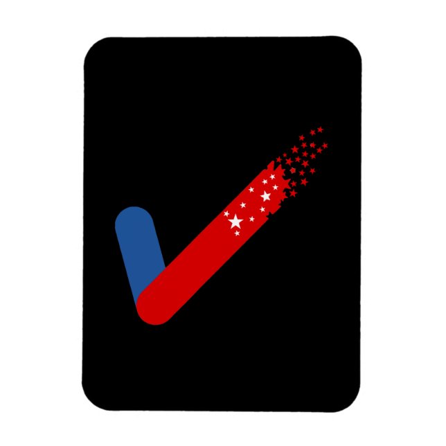 Imán Eche un vistazo a América el 4 de julio primero (Vertical)