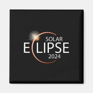 Imán Eclipse 2024 Shirt Fiesta total de eclipse solar