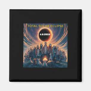 Imán Eclipse Gles Total Eclipse Solar 2024