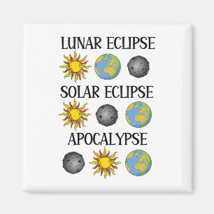 Imán Eclipse lunar Eclipse solar Apocalipsis Espacio di