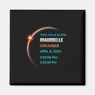 Imán Eclipse Maumelle Arkansas Eclipse Solar Total 2024