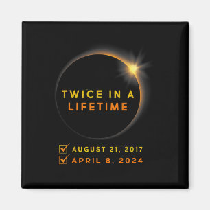 Imán Eclipse Shirt Dos Veces En Eclipse Solar 2024