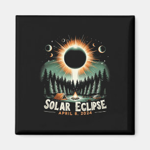 Imán Eclipse solar 04.08.2024 Eclipse solar estadounide