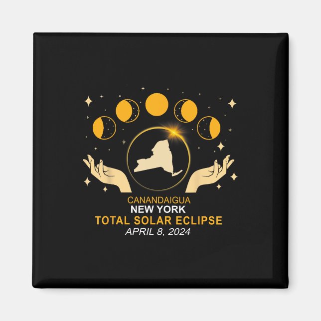 Imán Eclipse solar 2024 040824 (Frente)