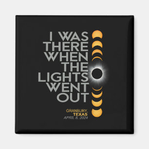 Imán Eclipse solar 2024 040824