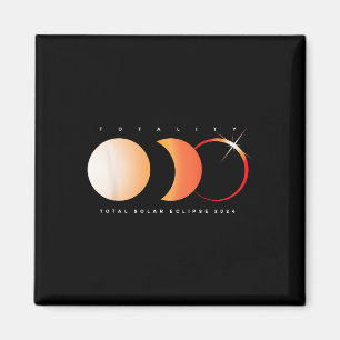 Imán Eclipse solar 2024 Astronomía total Eclipse Sun Gr