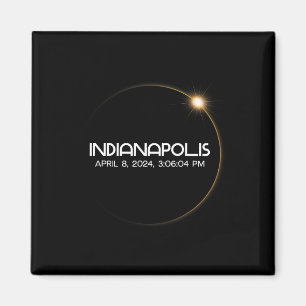 Imán Eclipse solar 2024 Ciudad