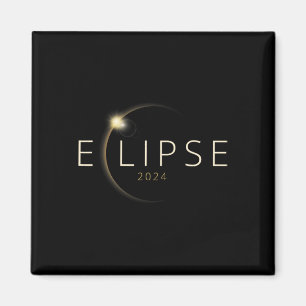 Imán Eclipse solar 2024 Eclipse solar total 4.08.24