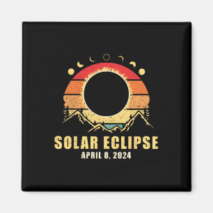 Imán Eclipse solar 2024 Eclipse solar total 8 de abril