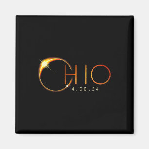 Imán Eclipse solar 2024 Eclipse solar total Ohio