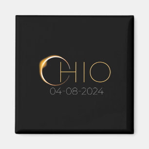 Imán Eclipse solar 2024 Eclipse solar total Ohio