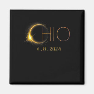 Imán Eclipse solar 2024 Eclipse solar total Ohio