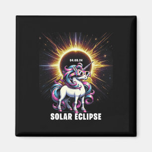 Imán Eclipse solar 2024 Eclipse total 8 de abril 24 Uni