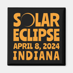 Imán Eclipse solar 2024 Indiana