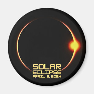 Imán Eclipse solar 8 de abril de 2024