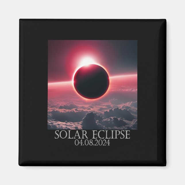 Imán Eclipse solar abril 2024 04.08.24 (Frente)