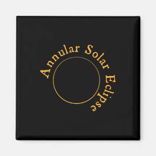 Imán Eclipse solar anual