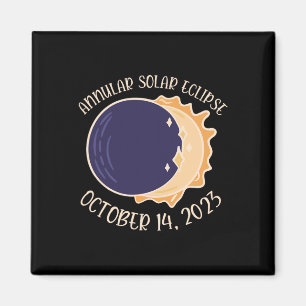 Imán Eclipse solar anual 14 de octubre