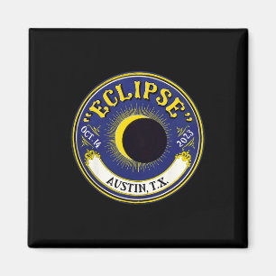 Imán Eclipse solar anual Austin Texas Family Travel T