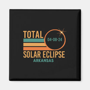 Imán Eclipse solar Arkansas Abril 8 2024 Total