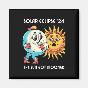 Imán Eclipse solar de Estados Unidos 2024 4.08.24 El so