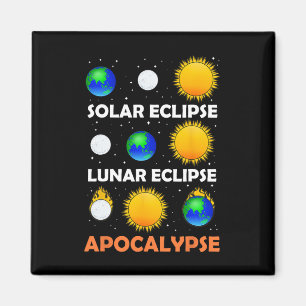 Imán Eclipse solar Eclipse espacial de profesor de cien